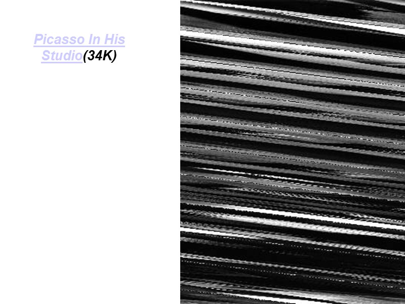 Picasso In His Studio(34K)